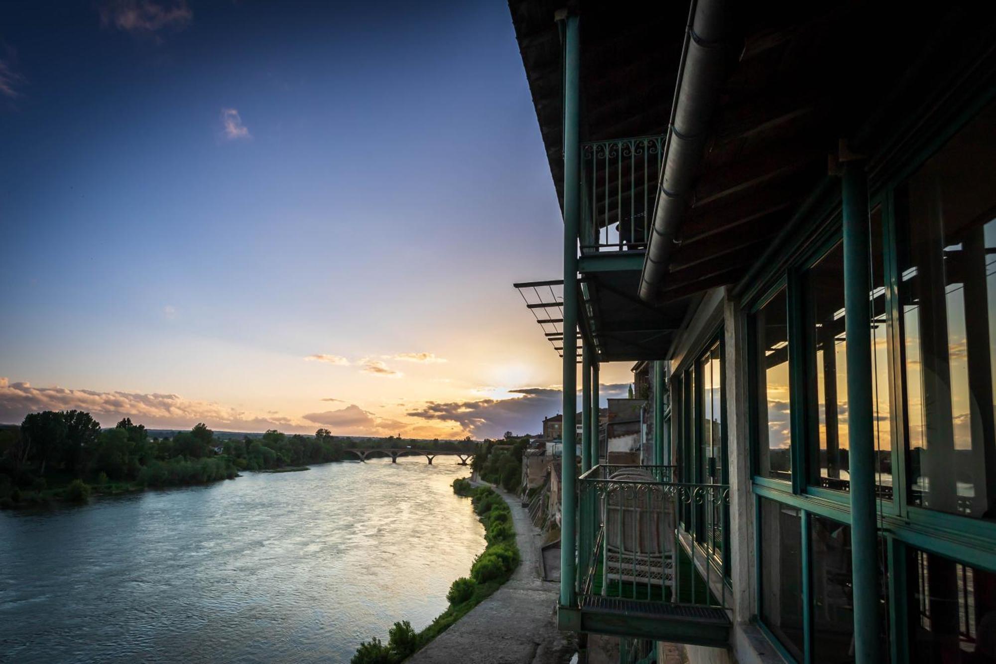 Hotel Restaurant Cote Garonne Le Balcon Des Dames - Tonneins Fauillet Marmande - Vue Panoramique Bord De Garonne Chambres Climatisees Dış mekan fotoğraf