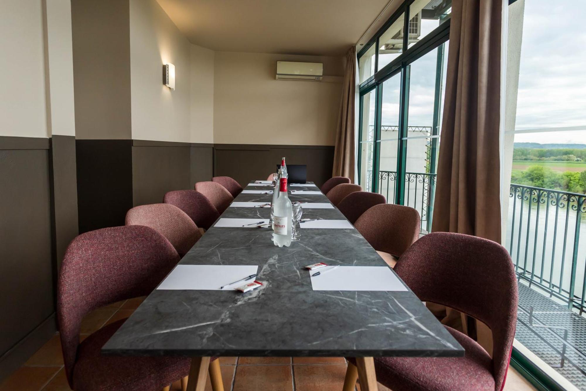 Hotel Restaurant Cote Garonne Le Balcon Des Dames - Tonneins Fauillet Marmande - Vue Panoramique Bord De Garonne Chambres Climatisees Dış mekan fotoğraf